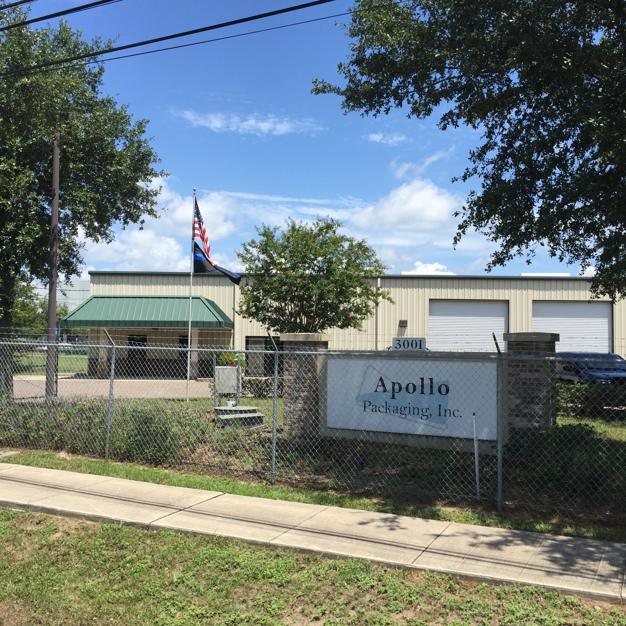 Apollo's warehouse at 3001 Faye Road in North Jacksonville