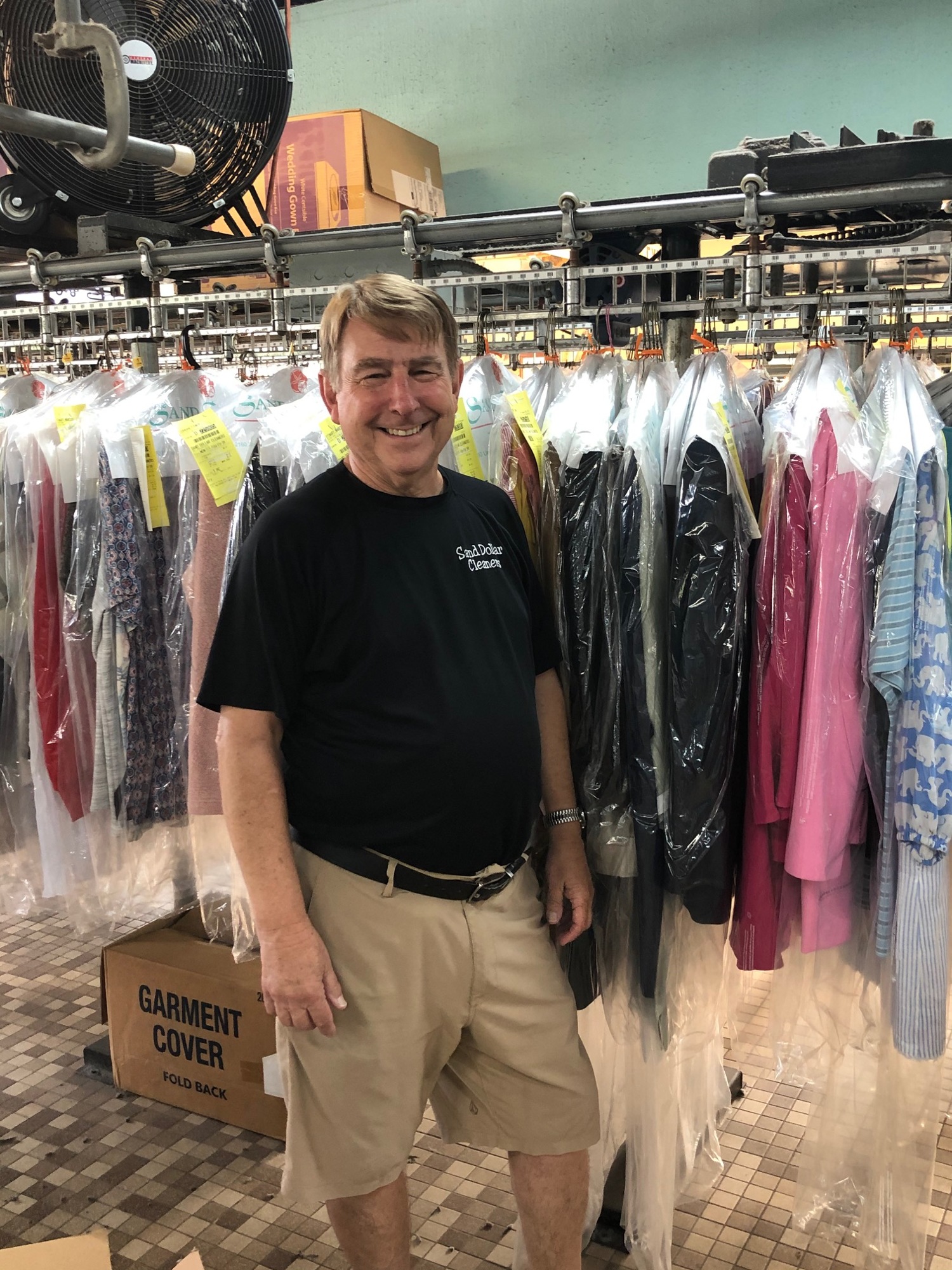 “I have sent out more emails in the last two weeks than I have in the last year,” Sand Dollar Cleaners owner Steve Thompson said of his marketing efforts.