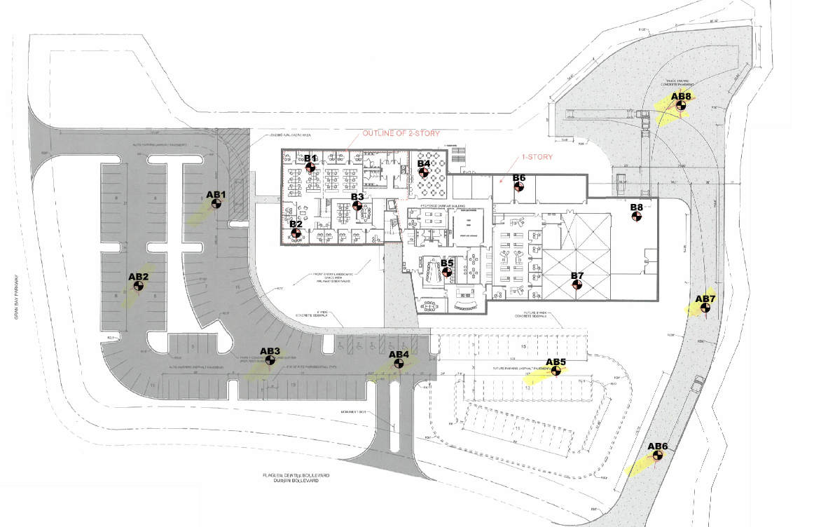 Plans for the new Darifair Innovation and Technical Center at northeast Gran Bay Parkway and Flagler Center Boulevard.