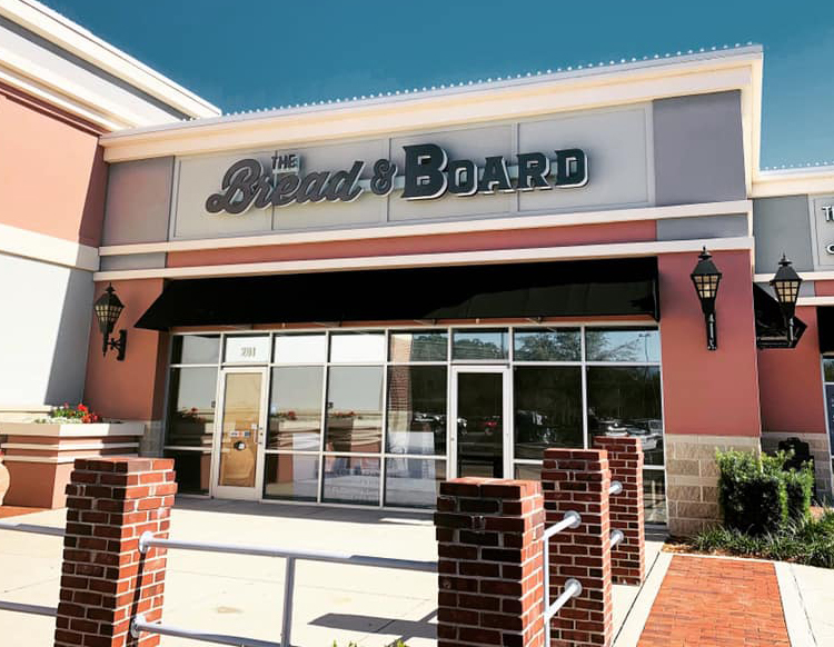 The Bread & Board restaurant at St. John’s Town Center North.