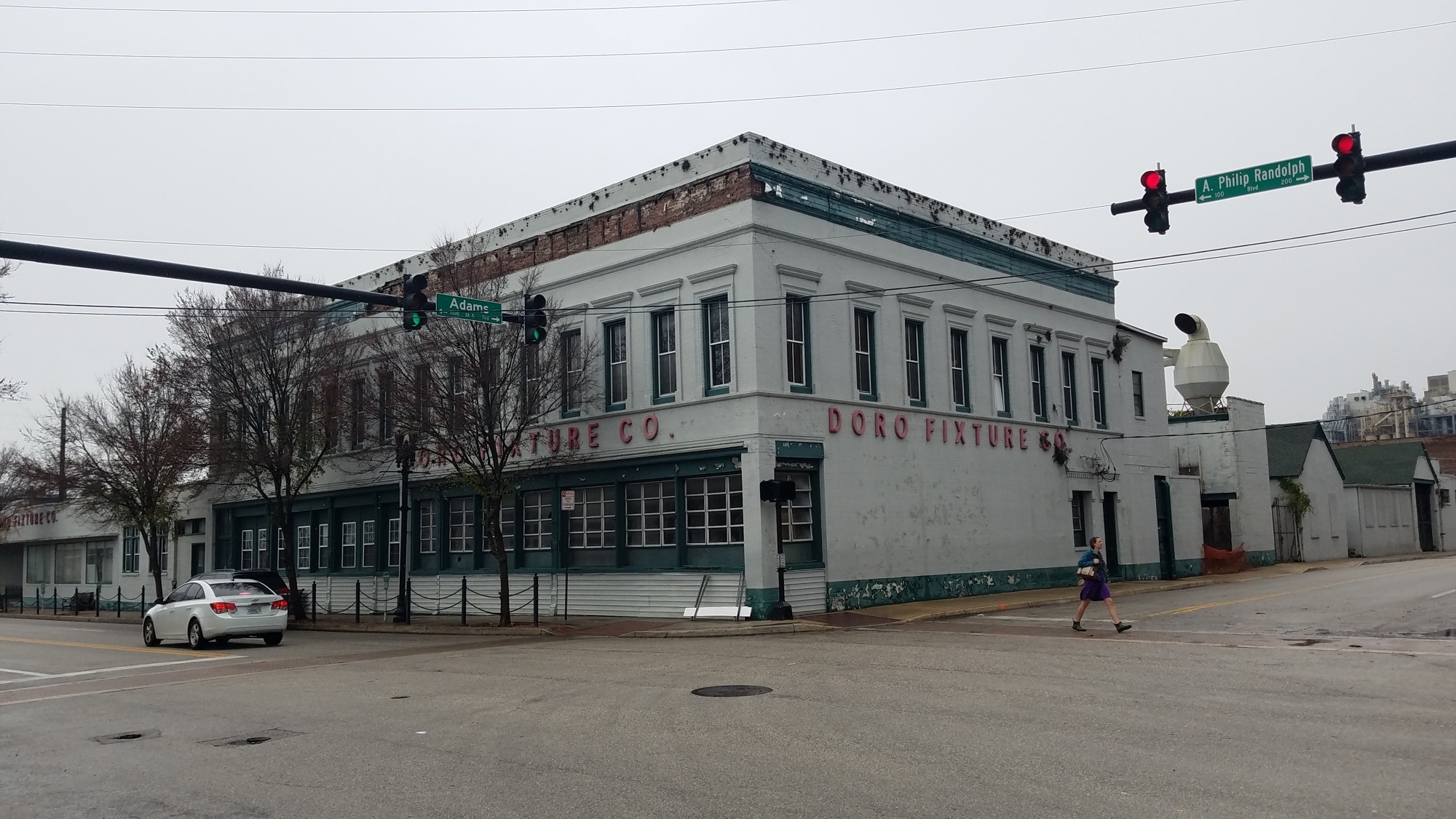 The George Doro Fixture Co. building does not have local landmark status to protect it from demolition, according to a Downtown Investment Authority staff report.