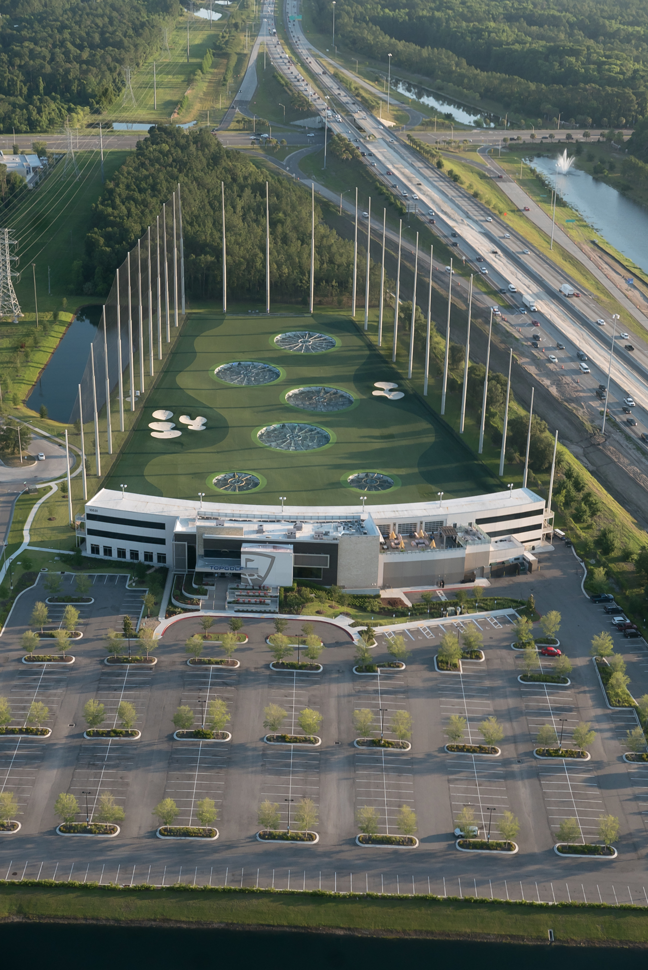 Topgolf is at 10531 Brightman Blvd. near Town Center and Butler Boulevard and Interstate 295.