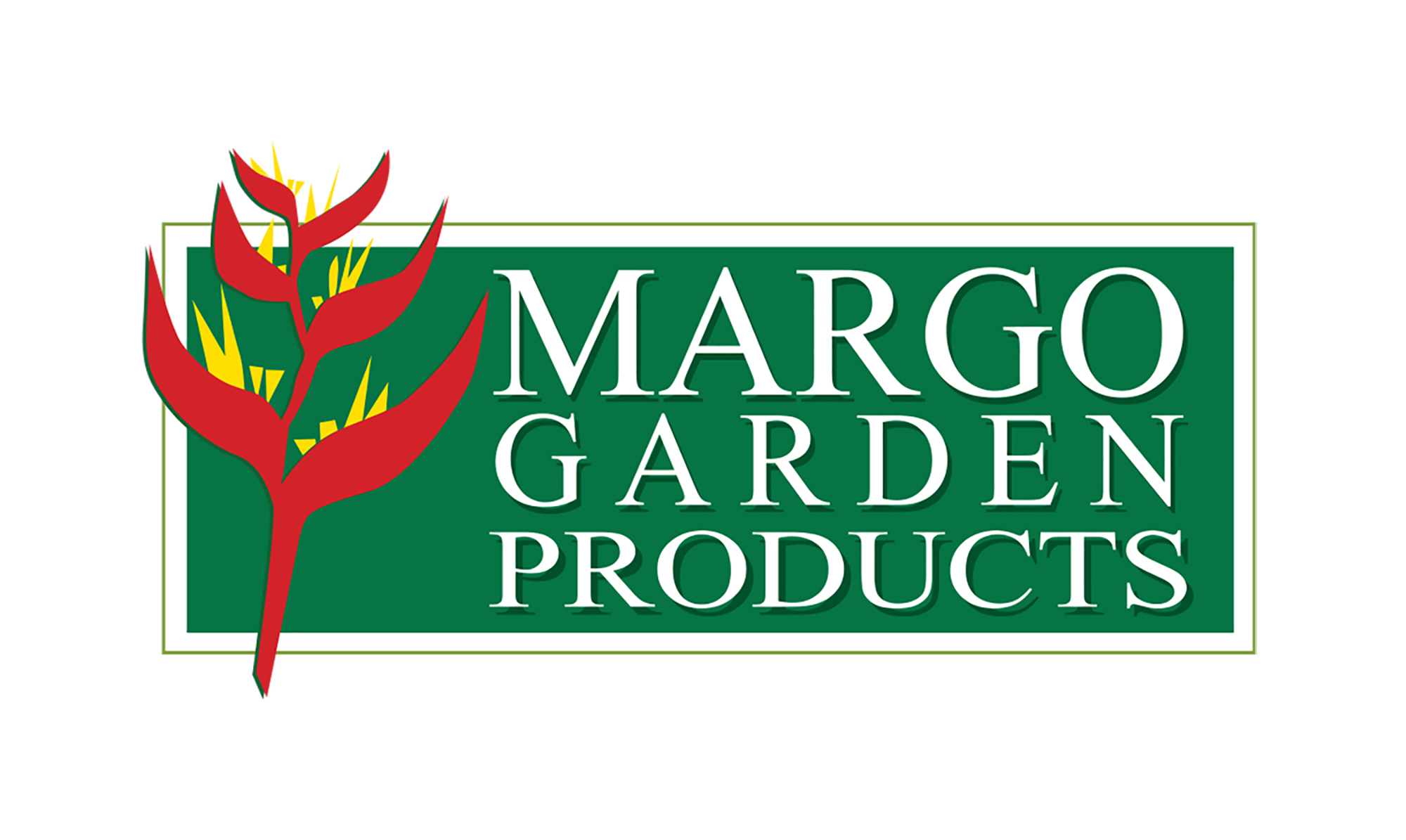 The logo for Margo Garden Products