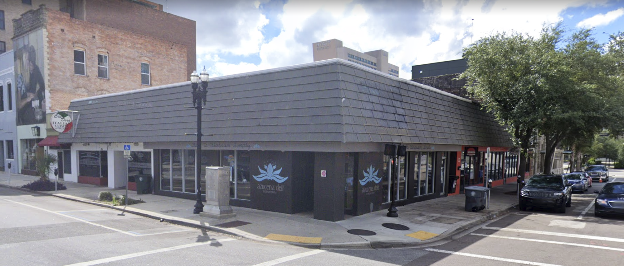 The former Azucena Deli at Forsyth and Ocean streets. (Google)