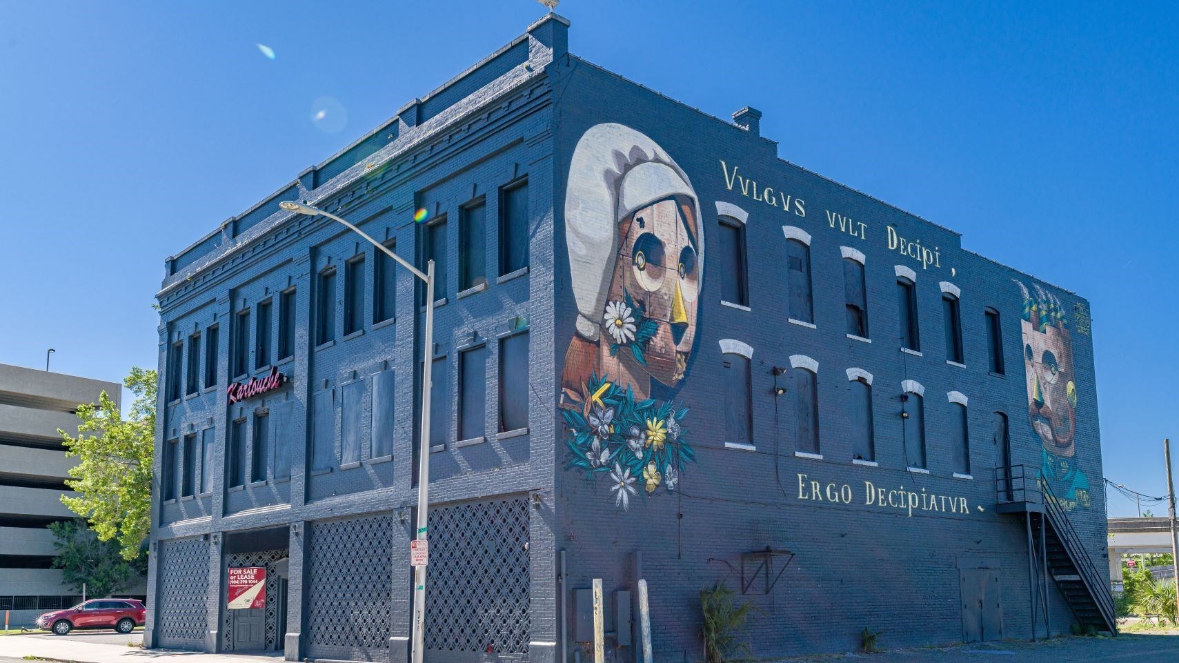Elev8 Land Clearing & Demolition razed the 106-year-old Kartouche nightclub building Aug. 1.