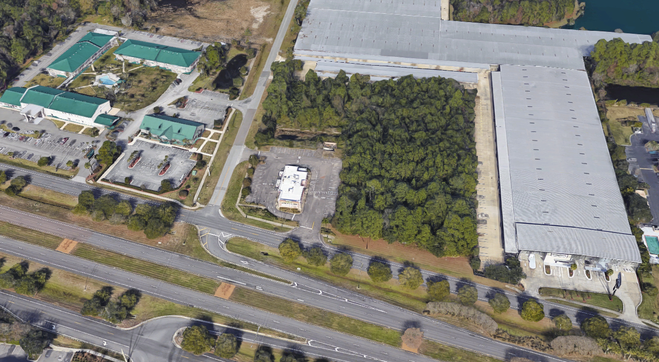 The hotel site along Airport Road is the home of a former Wendy's restaurant. (Google)