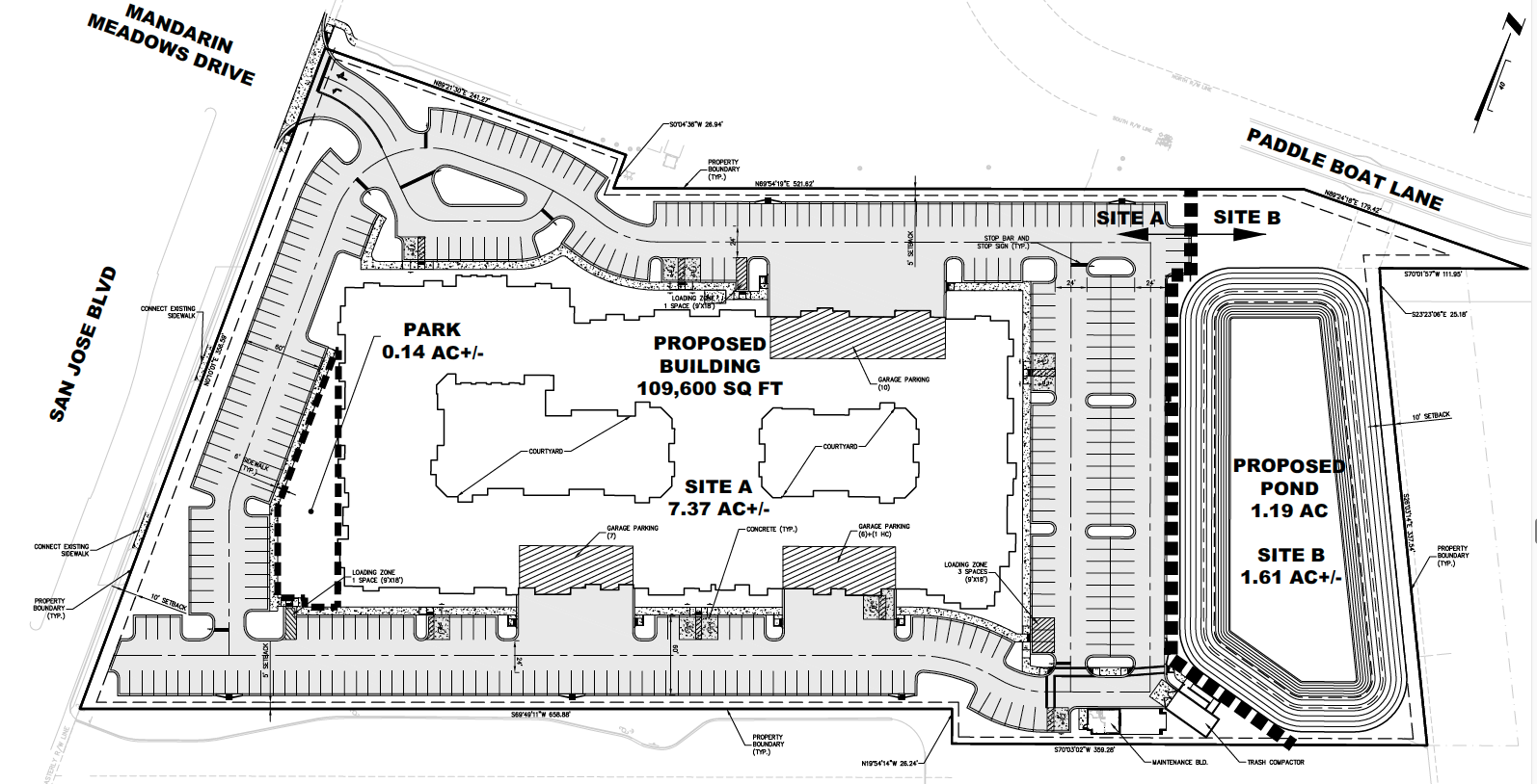 The master site plan for The Julington.