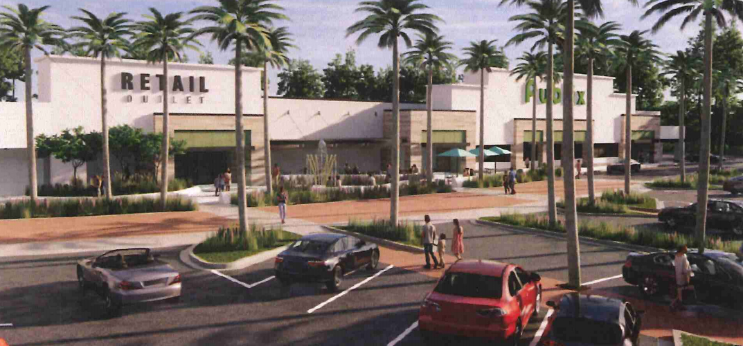 Another view of the proposed new Publix.