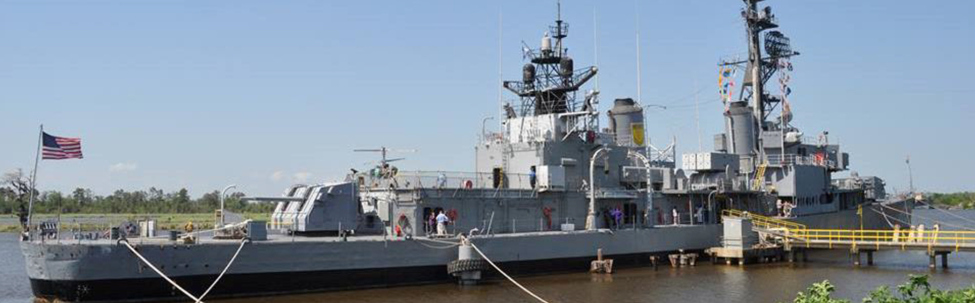 The USS Orleck DD-886 Naval Museum in  Lake Charles, Louisiana.