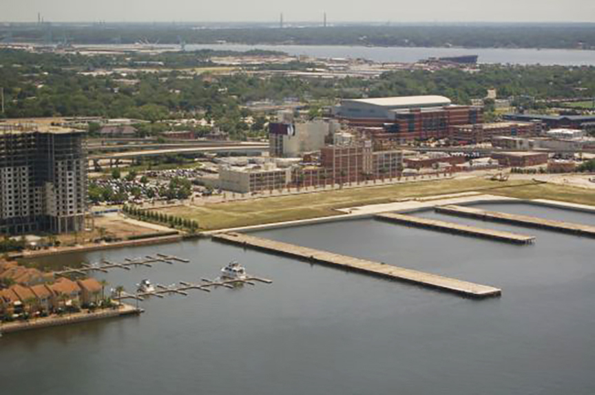The Shipyards is the area east of the unfinished Berkman Plaza II building and west of Metropolitan Park.