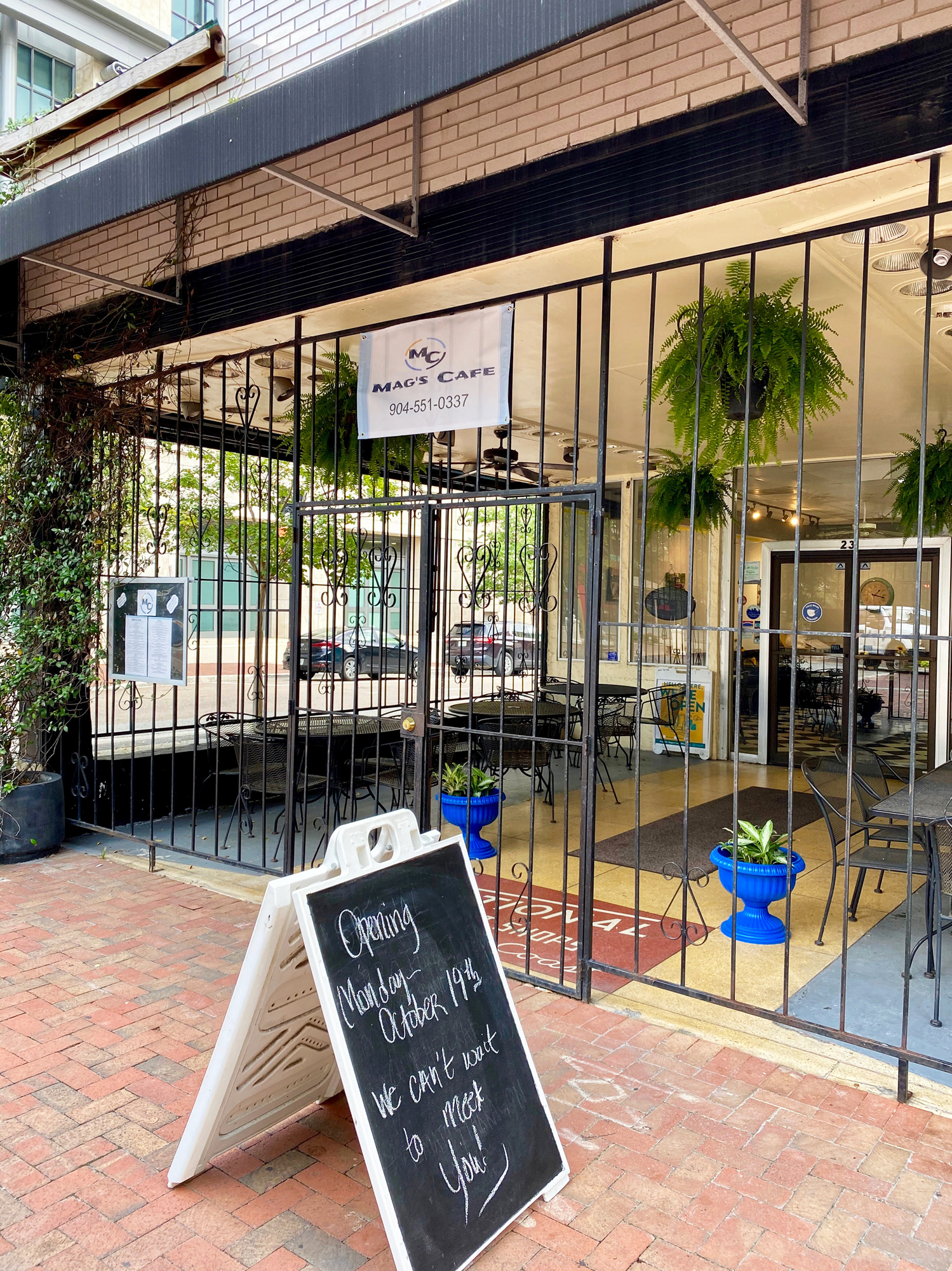 The new owners of Mags Cafe at 231 N. Laura St. Downtown intend to open at 9 a.m. Oct. 19. Most of the menu and the interior of the restaurant will look similar to the Magnificat Cafe, which closed Aug. 27.