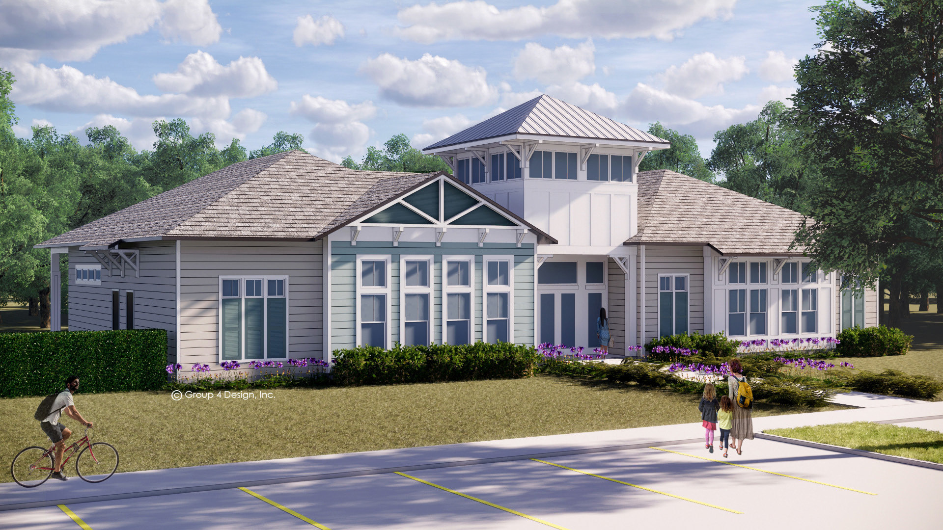 The clubhouse at Duval Crossing. The community also will have a  resort-style pool and a dog park.