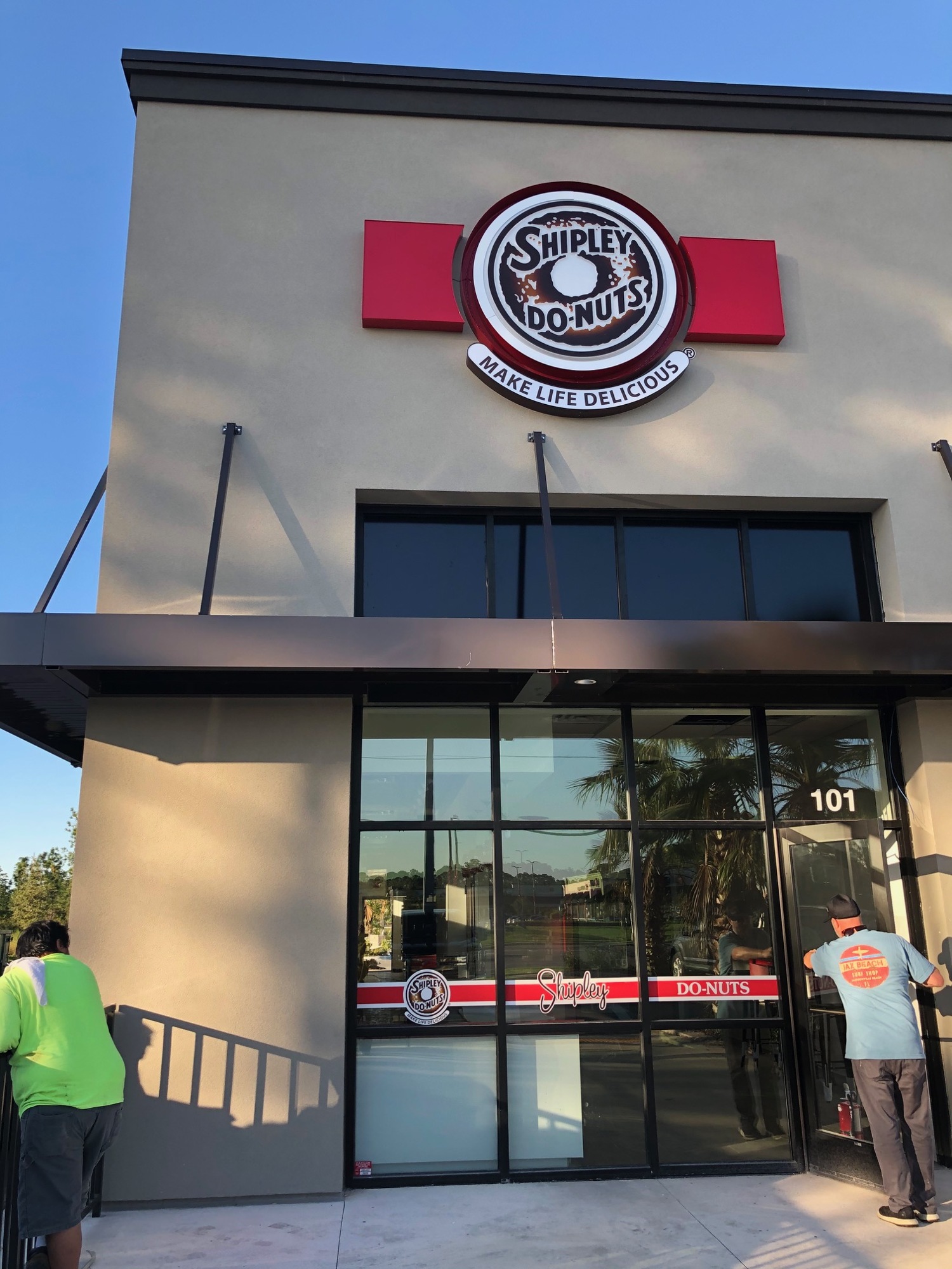 Shipley Do-Nuts is known for its glazed yeast doughnuts.