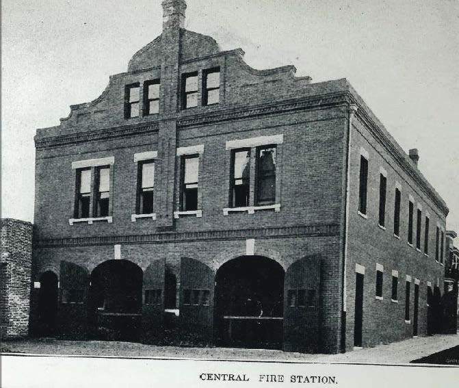 The Central Fire Station in 1902, according to DDRB documents.