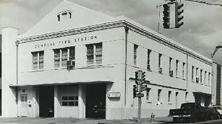 The Central Fire Station in 1944, according to DDRB documents.