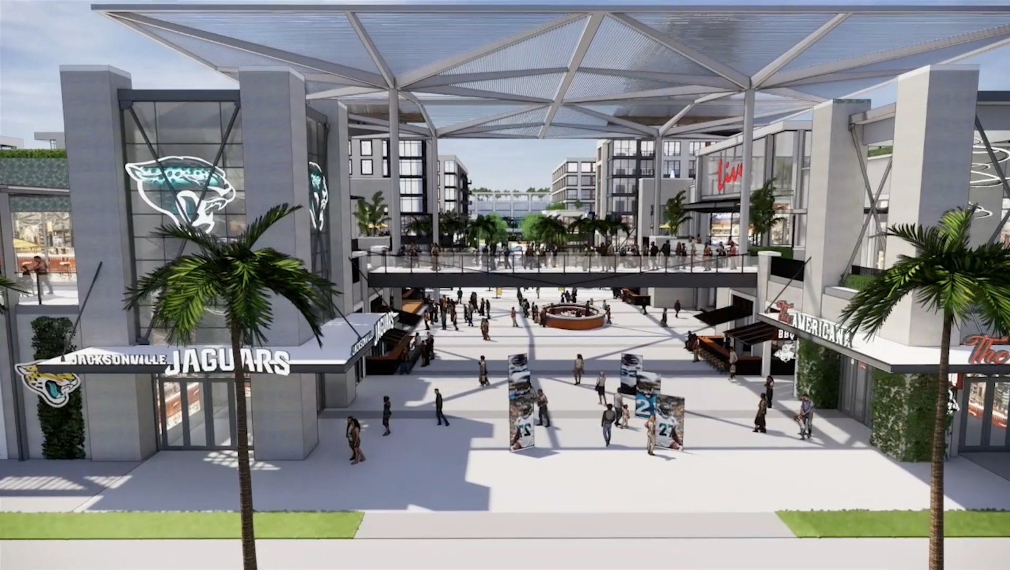 Lot J would bring a city-owned 100,000-square-foot Live! Arena with bars and restaurants.