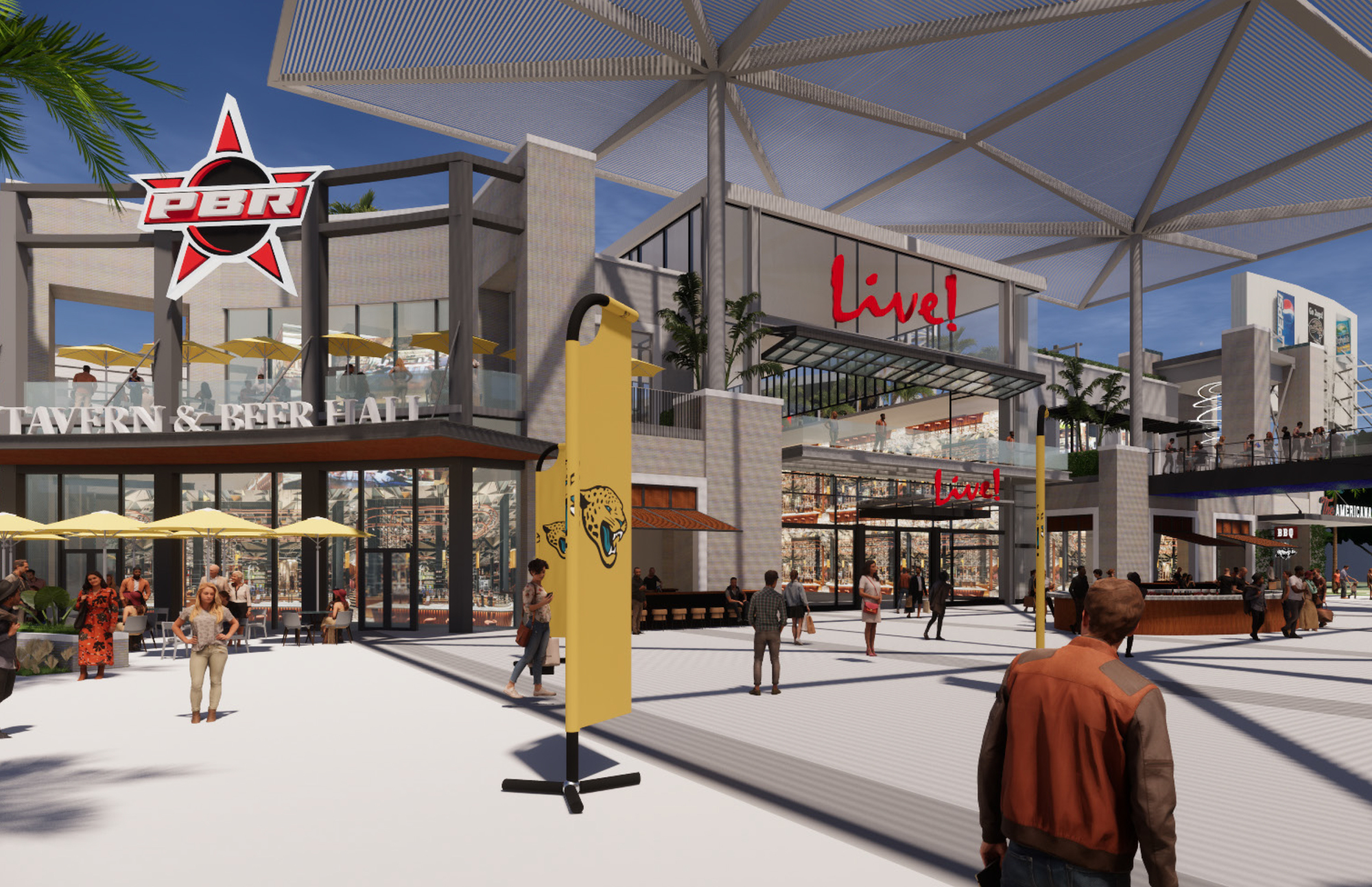 Plans for Lot J include a 100,000 -square-foot Live! Arena with restaurants and bars.