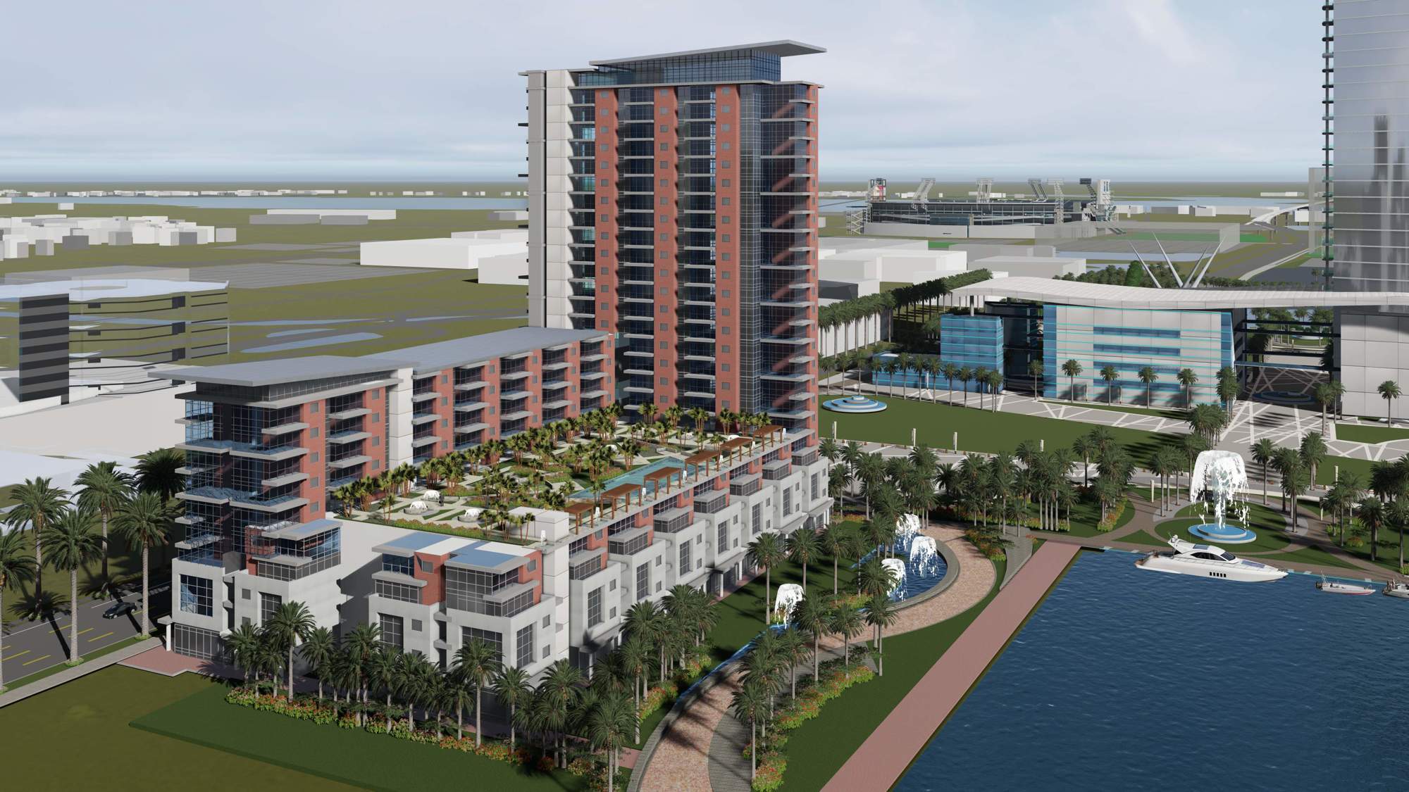 After the building is leveled, Jacksonville Riverfront Revitalization intends to redevelop the property with 300 residential units, retail and public park space.