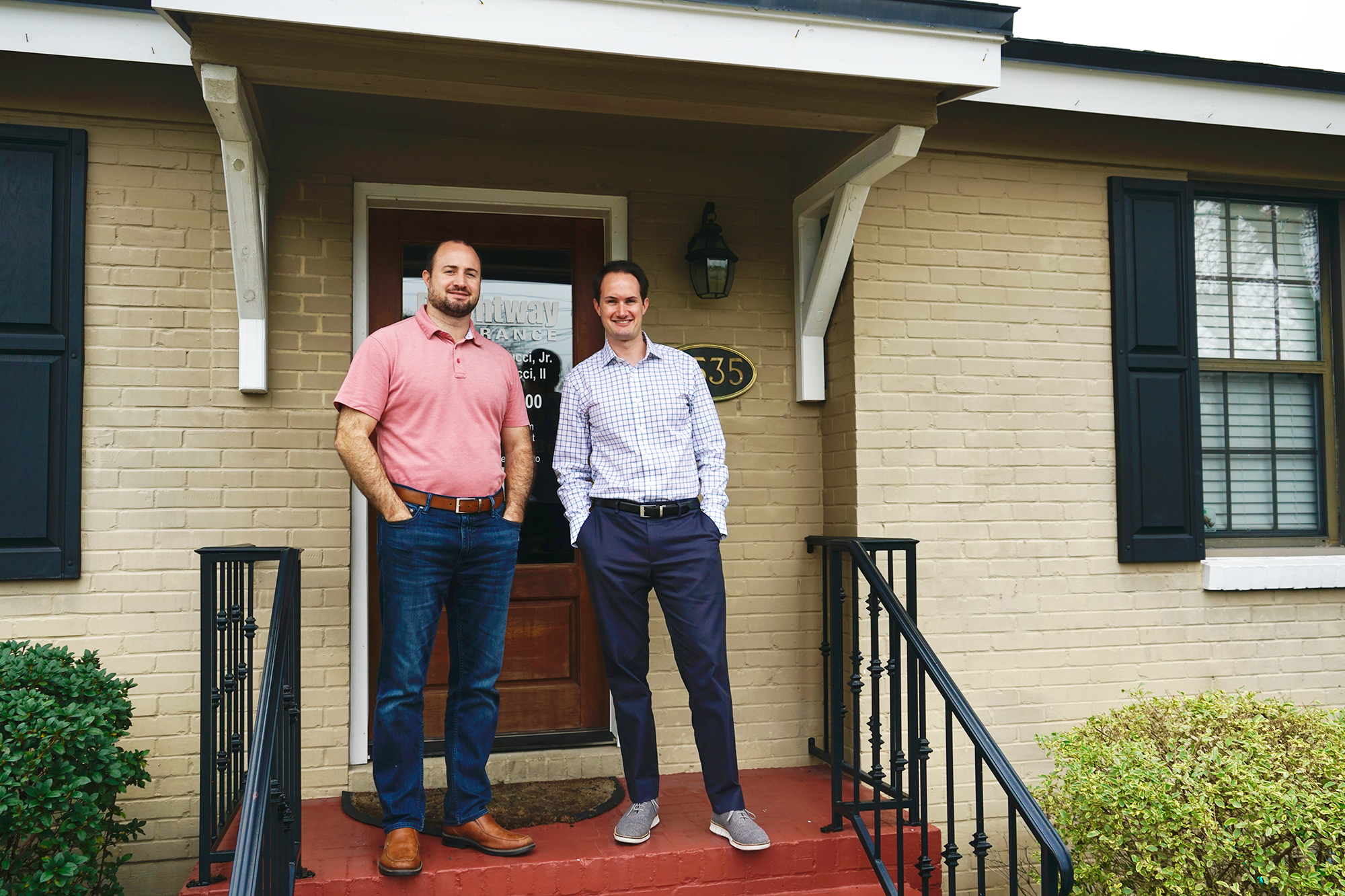 Matthew and Joe Carlucci are the owners of Brightway, The Carlucci Agency at 3535 Hendricks Ave.
