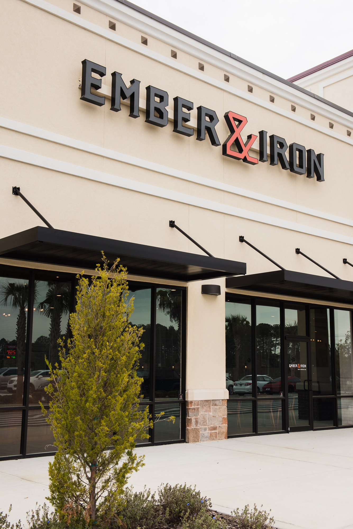 Ember & Iron is at 60 Shops Blvd., Suite 80, in the Shoppes of St. Johns Parkway.
