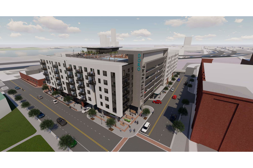 Rise: A Real Estate Company intends to develop The Doro, an apartment and retail project, at 960 E. Adams St. 