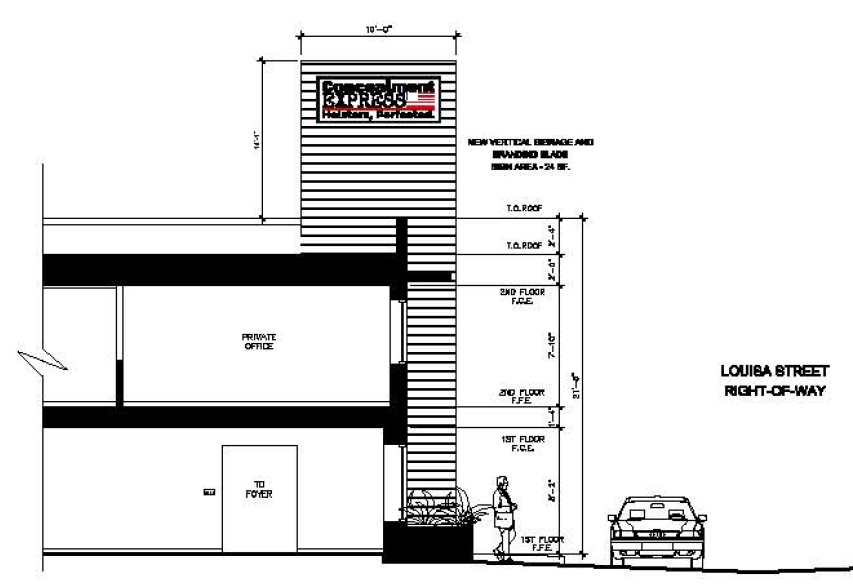 The Concealment Express  site at 1451 Louisa St.