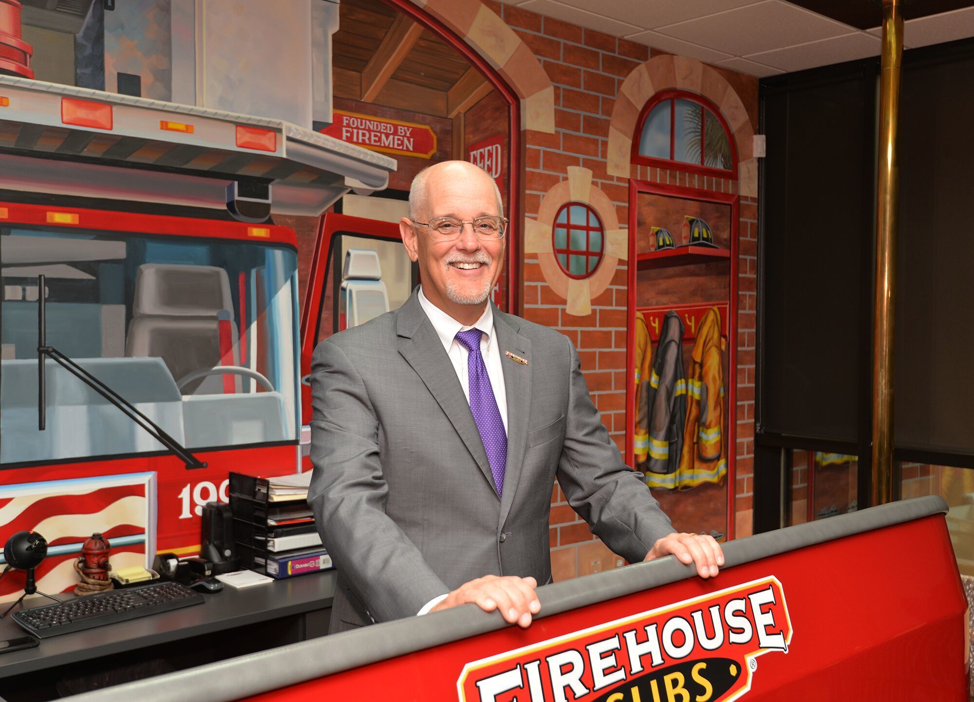 Firehouse Subs CEO Don Fox.