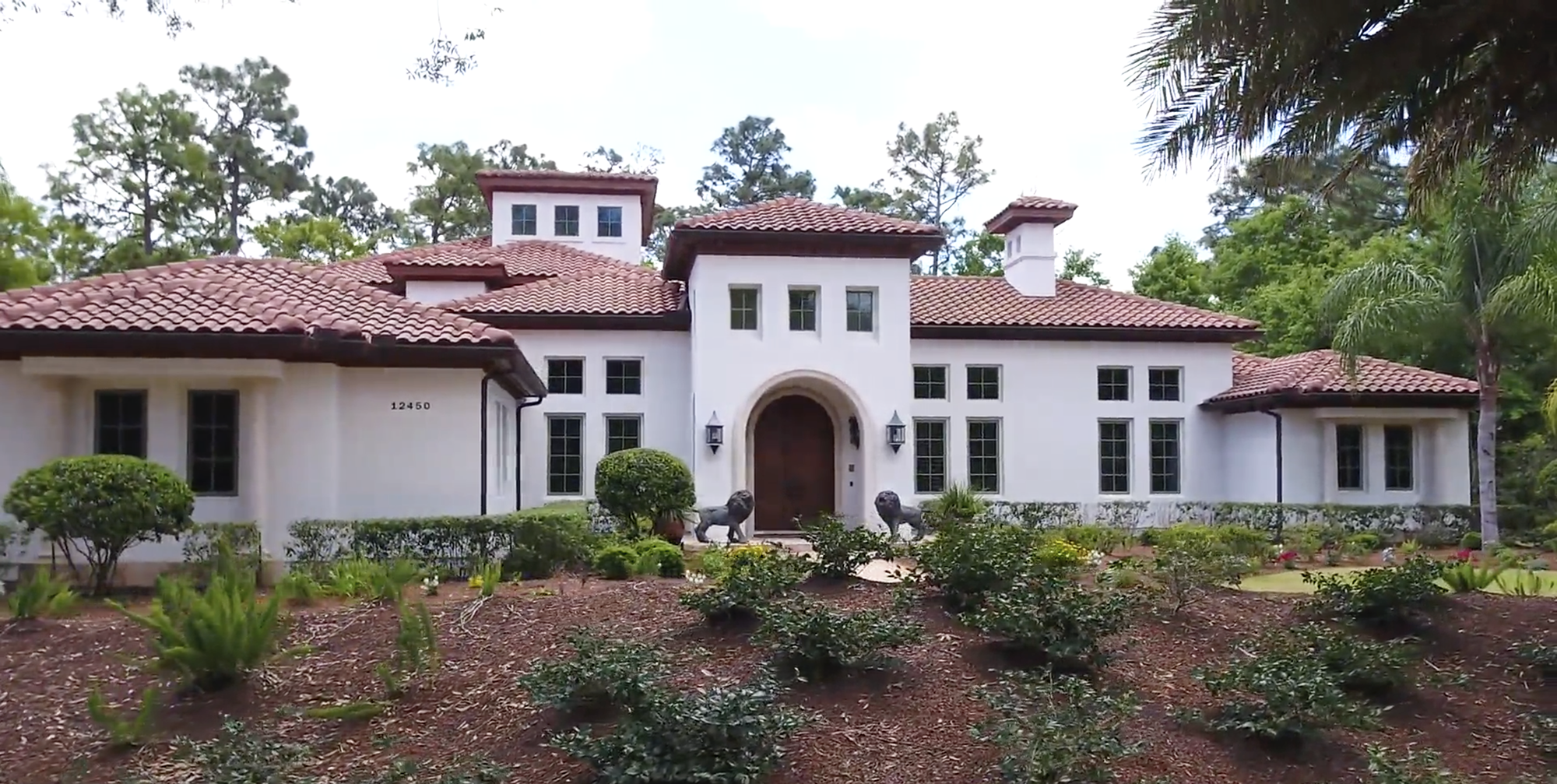 The two-story home was once owned by former Jaguars quarterback David Garrard.