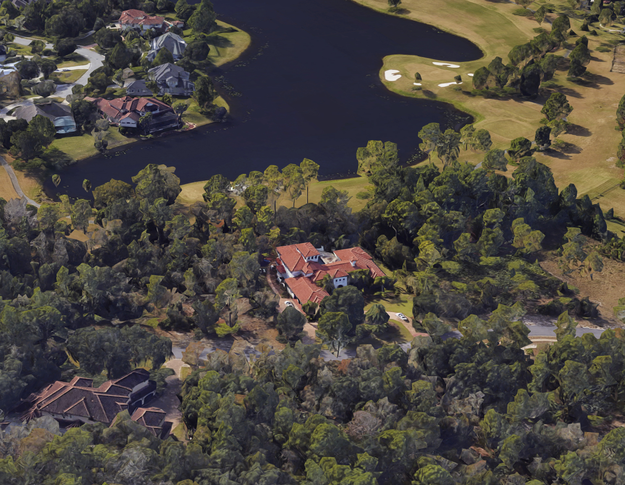 The home is in the gated Glen Kernan Golf & Country Club in South Jacksonville. (Google)