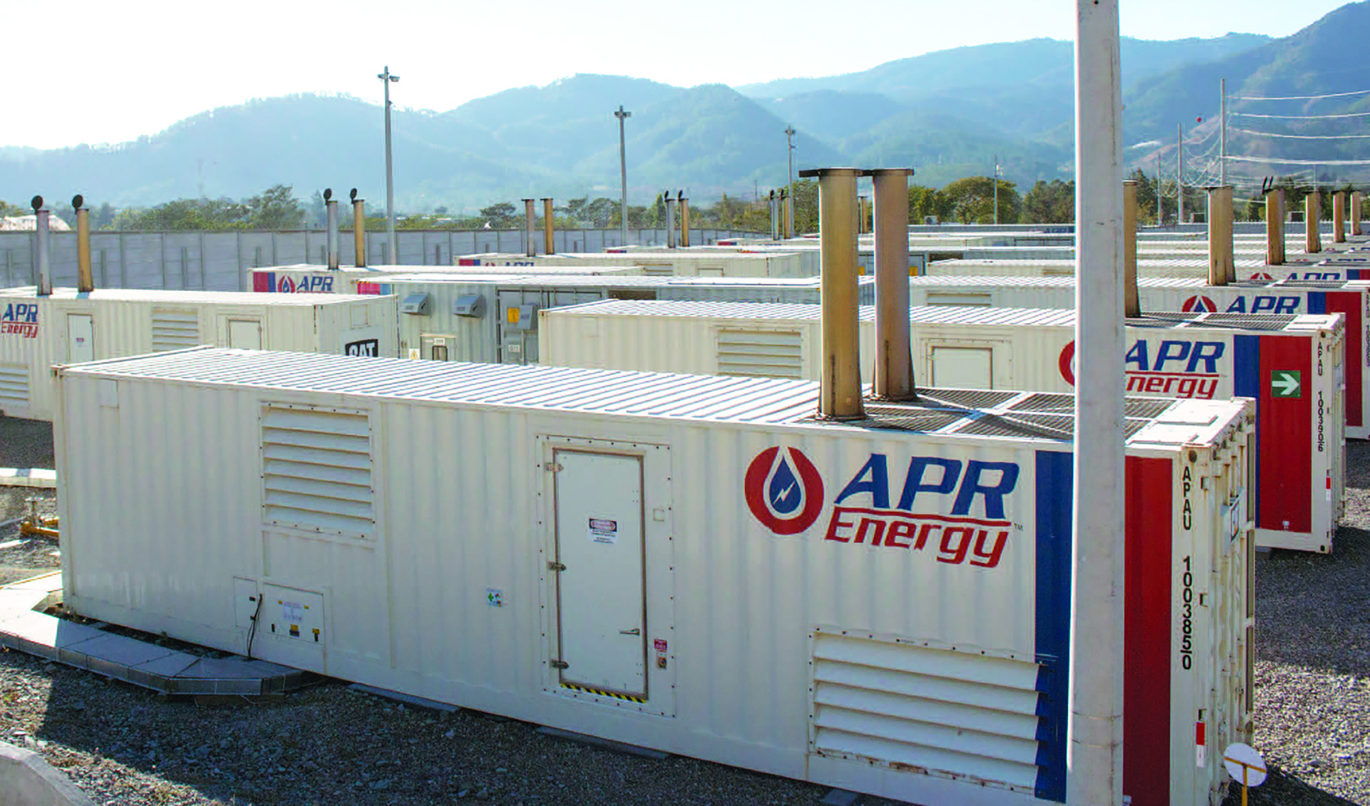 APR Energy provides mobile, temporary power plants that can be quickly delivered all over the world.
