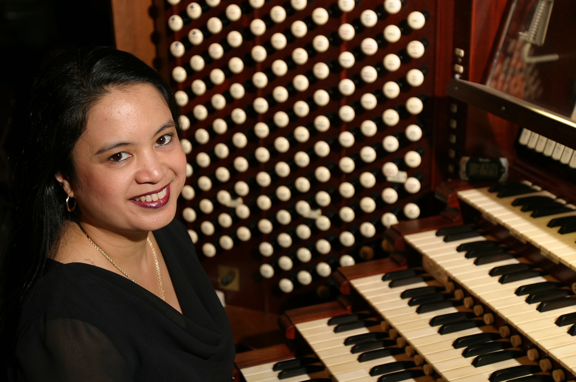 St. Patrick’s Cathedral Director of Music Jennifer Pascual,