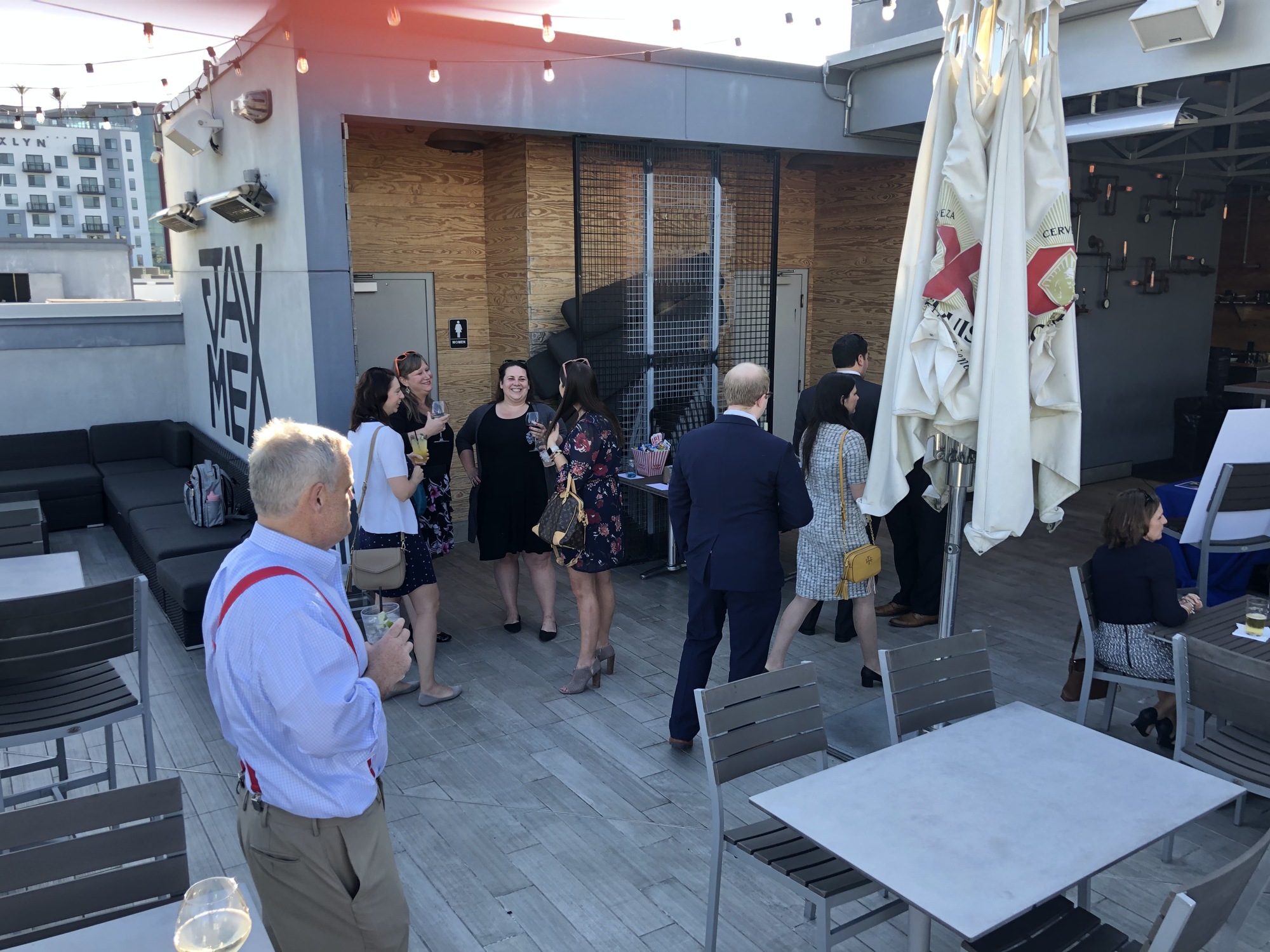 The annual Rendezvous on the Rooftop at Burrito Gallery Brooklyn raised more than $1,130 for the nonprofit Dreams Come True.