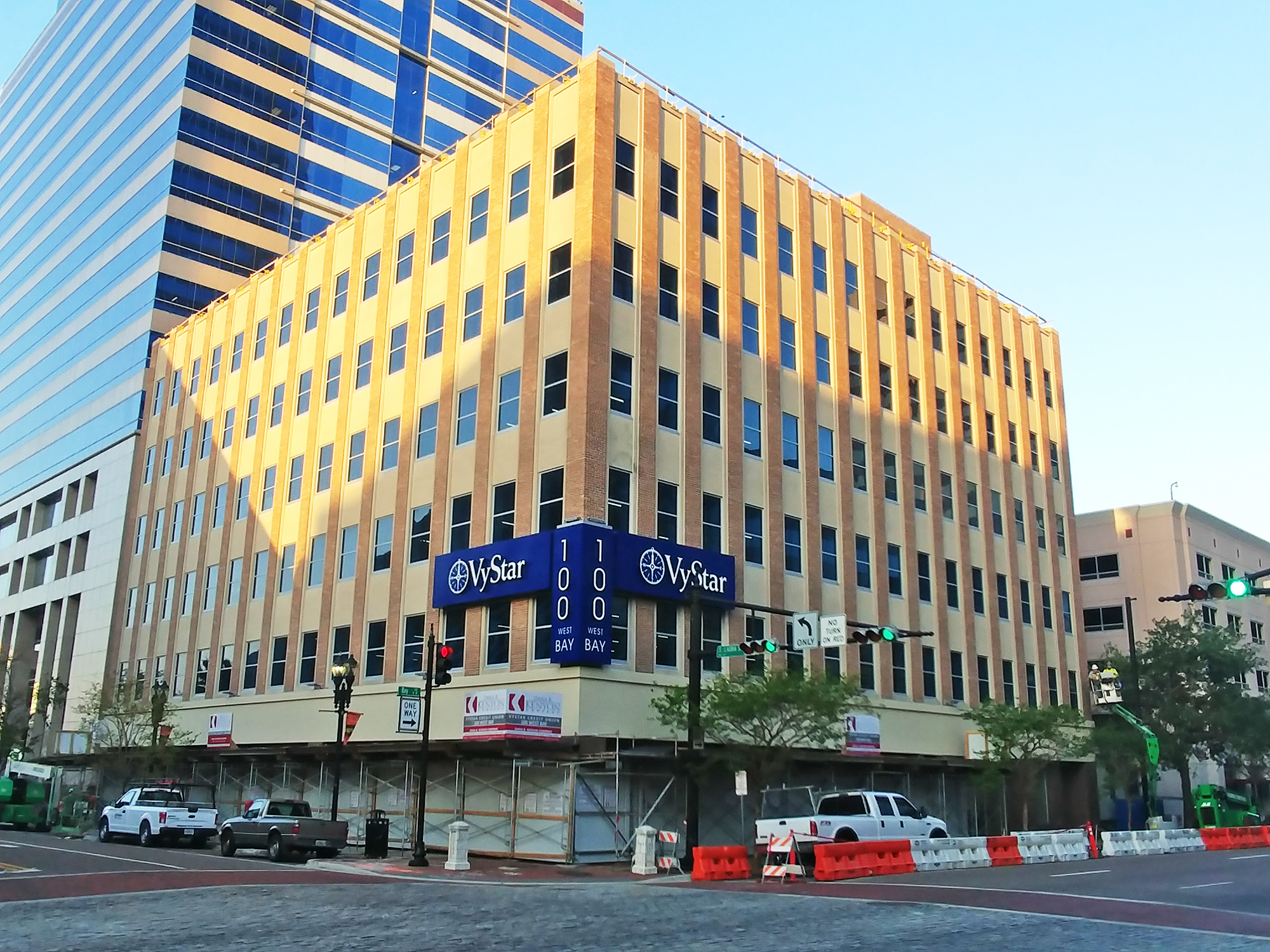 The VyStar Credit Union building at 100 W. Bay St.