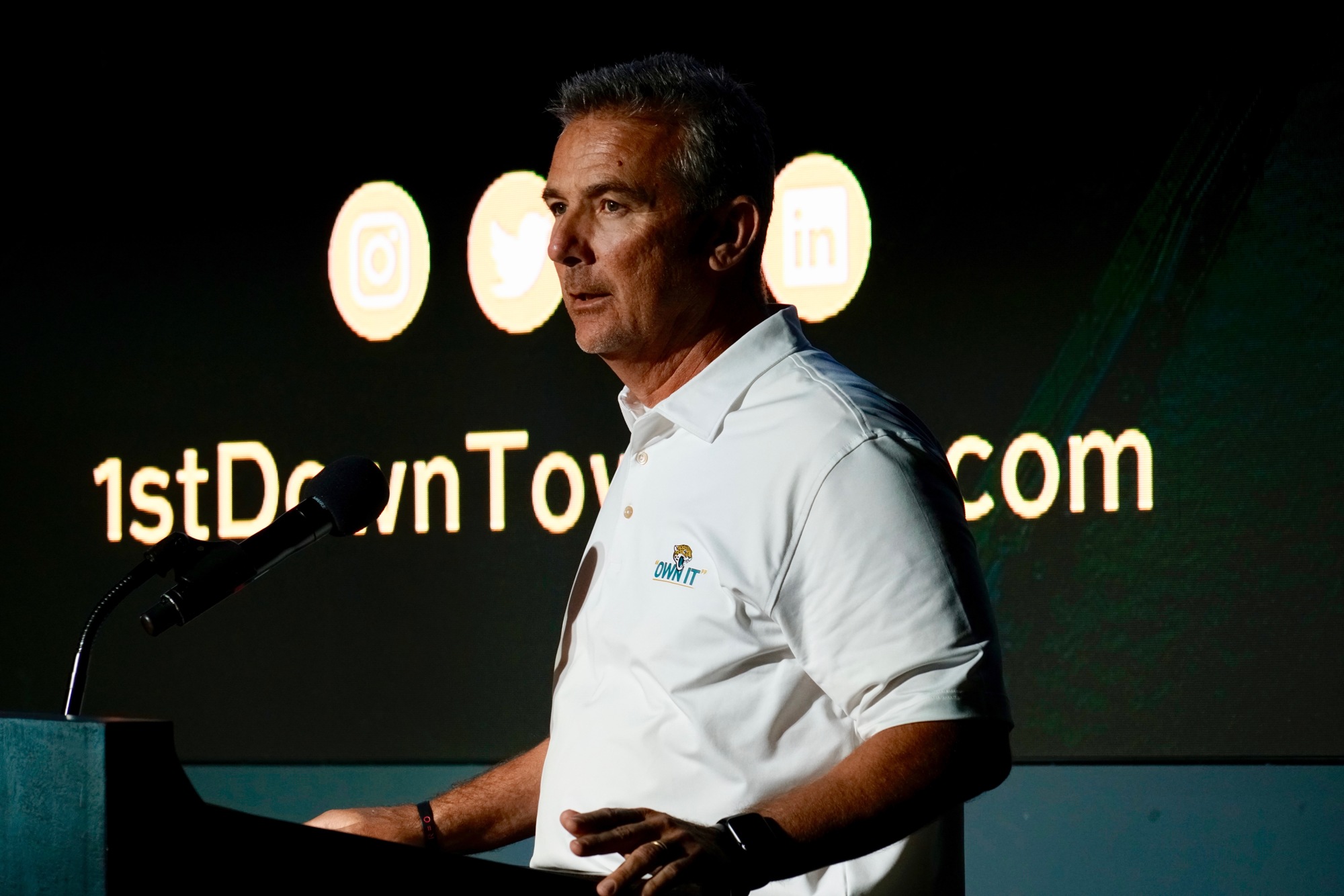 Jaguars head coach Urban Meyer said he wants Jacksonville to be a destination for athletes to train.