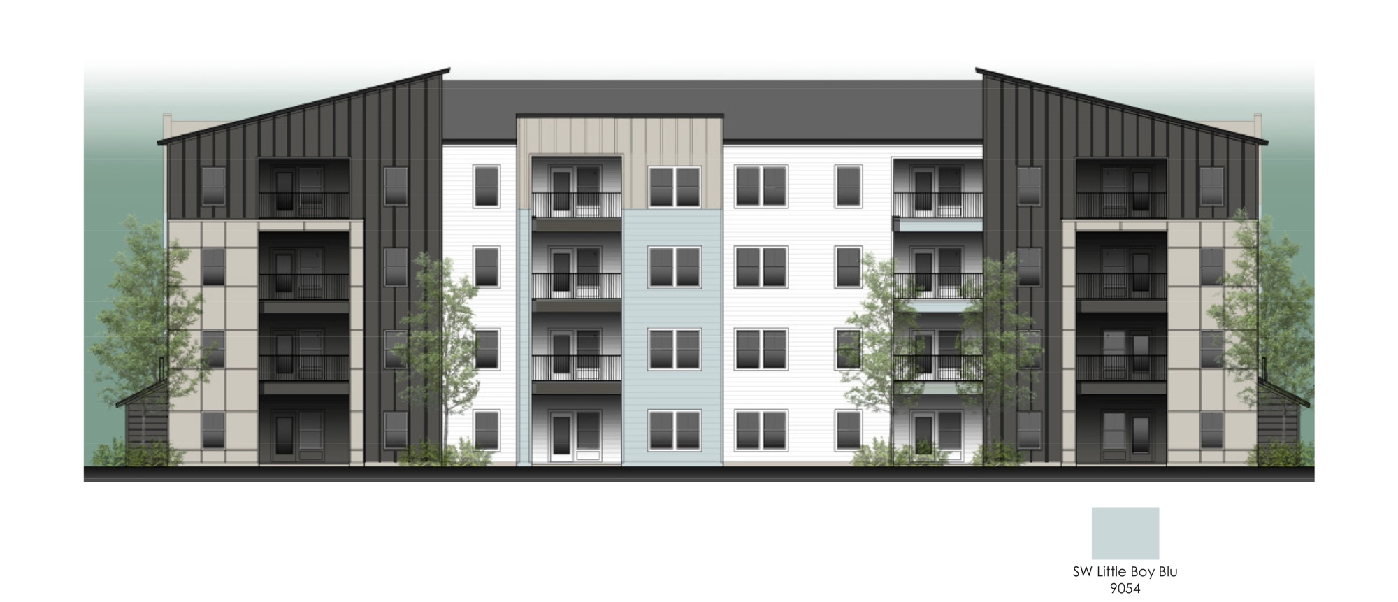 The Two multifamily properties are planned at Grand Cypress, both four stories.