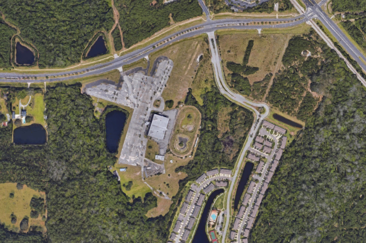 The site is at southwest U.S. 1 and Race Track Road. (Google)