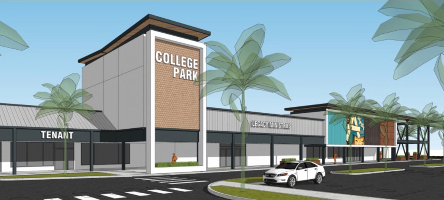 JWB Real Estate Capital plans to renovate and redevelop the former Town & Country Shopping Center into College Park.