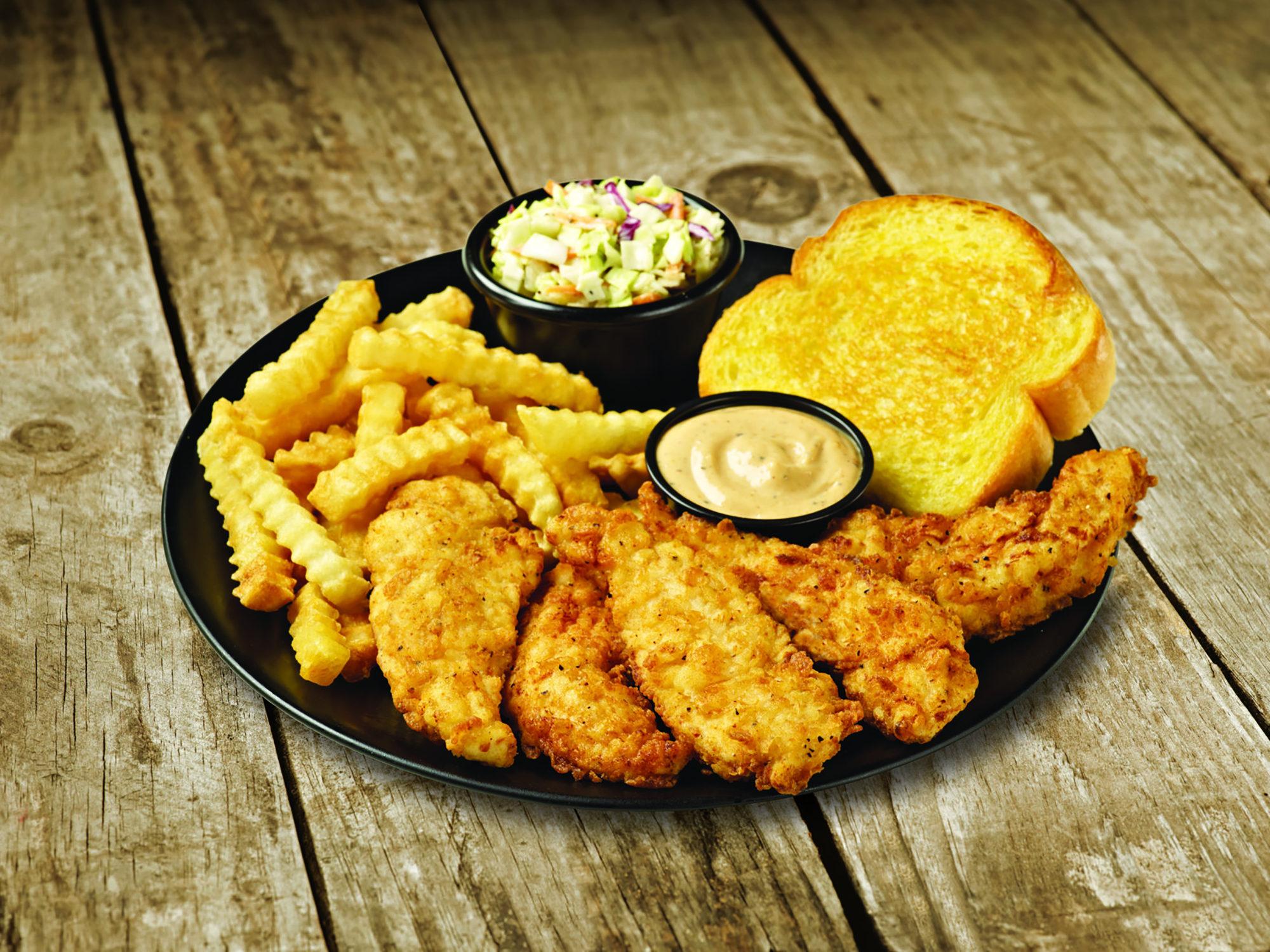 The five-piece chicken tender meal at Huey Magoo’s. The chain has a total of 18 restaurants in Florida, Georgia and Mississippi.