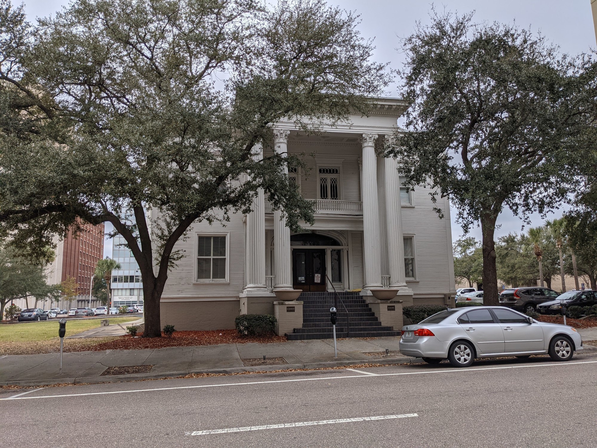 The three-story historic structure was built in 1902.