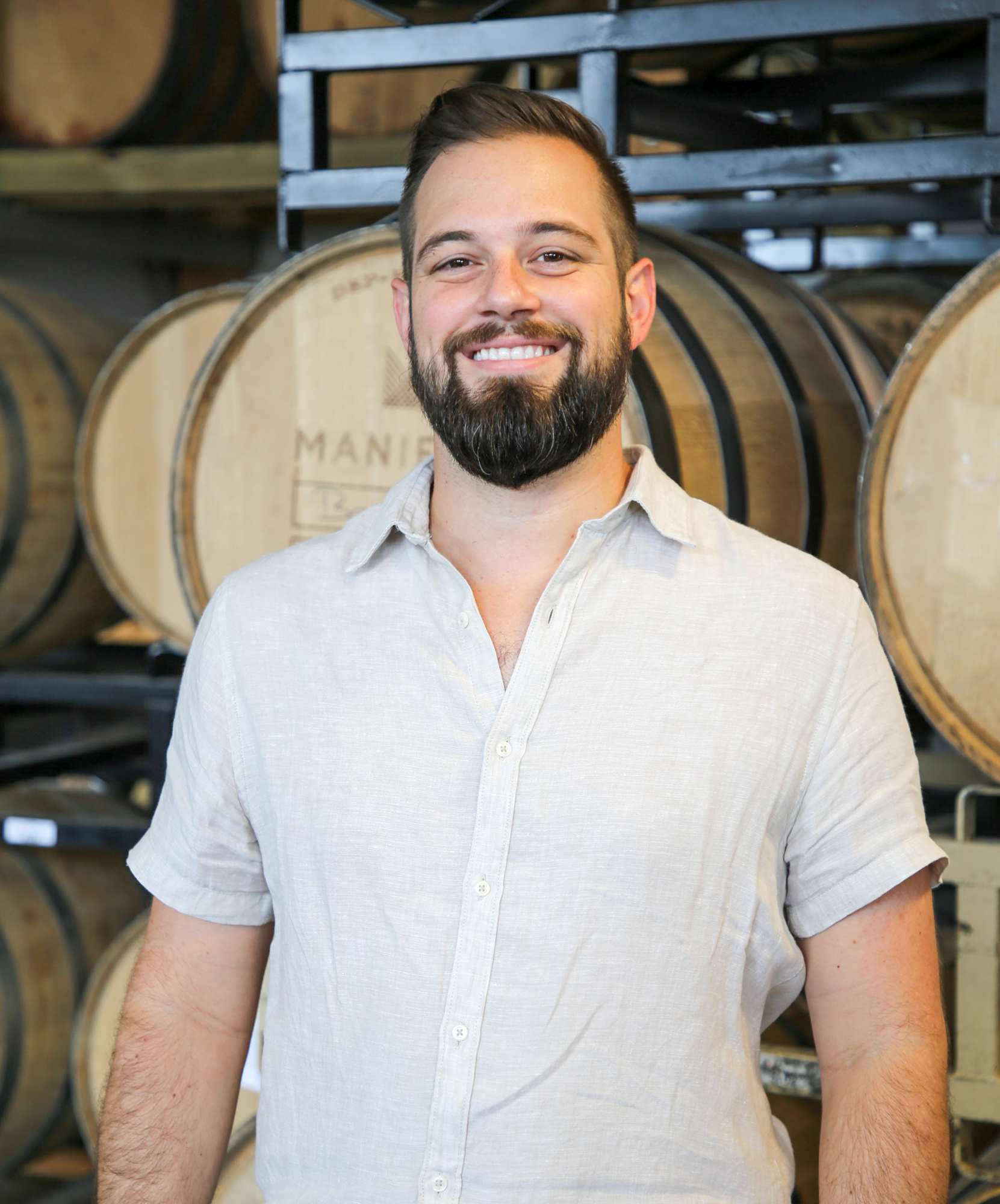 The Cocktail Room at Manifest Distilling Beverage Manager Ben Golden.