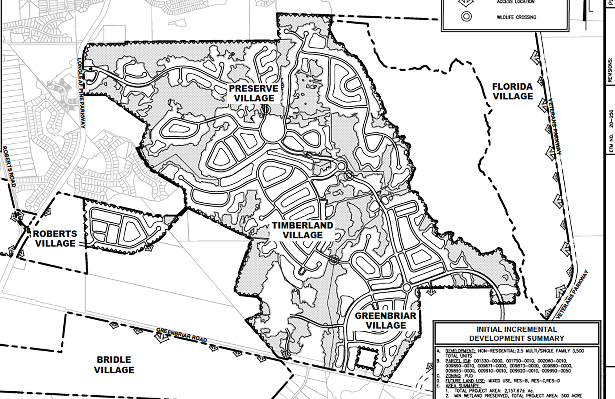 Developer seeks to rezone 2 158 acres in St Johns for master planned