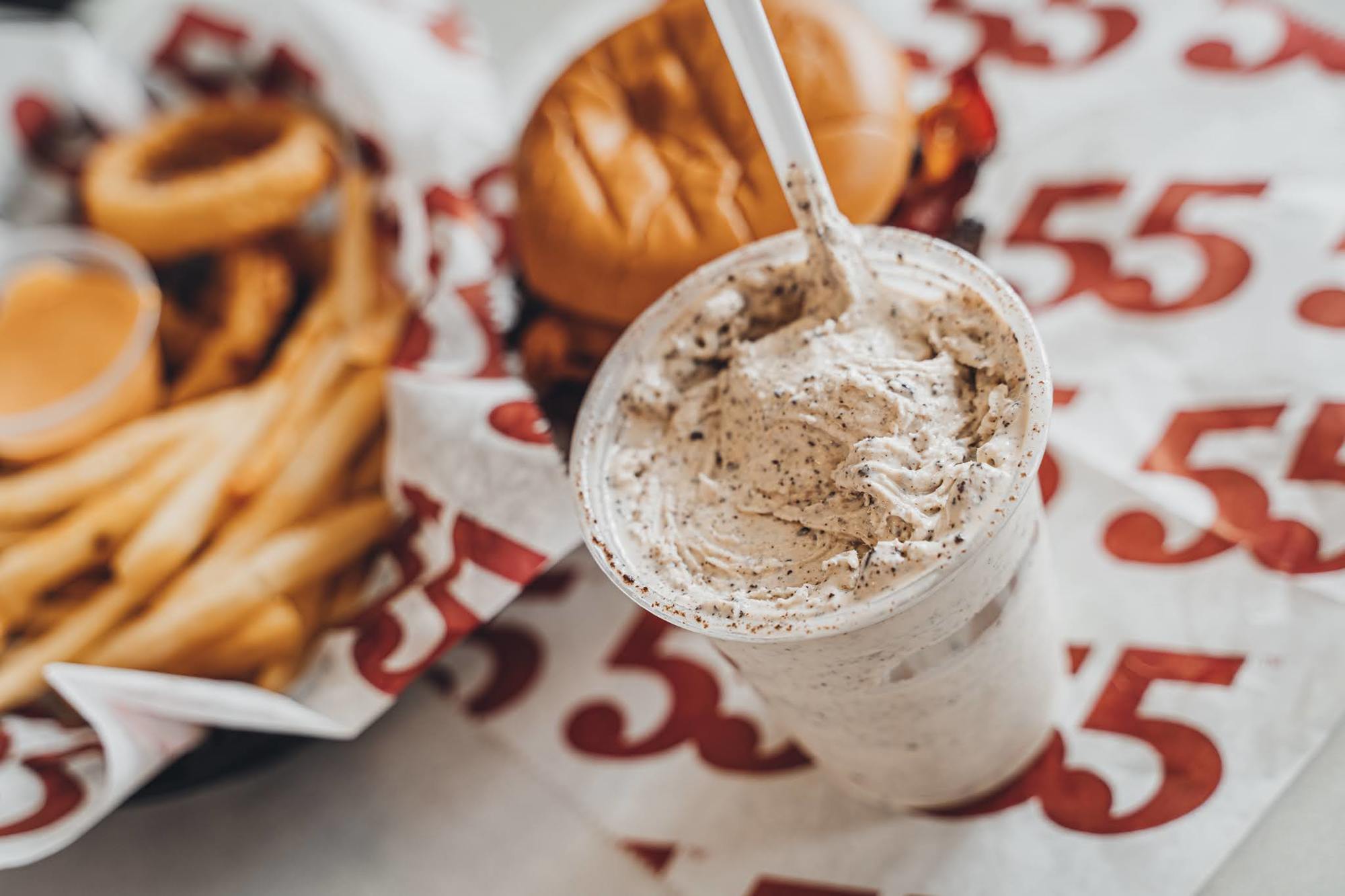 Frozen custard, sundaes, shakes and floats are on the menu at Hwy55.