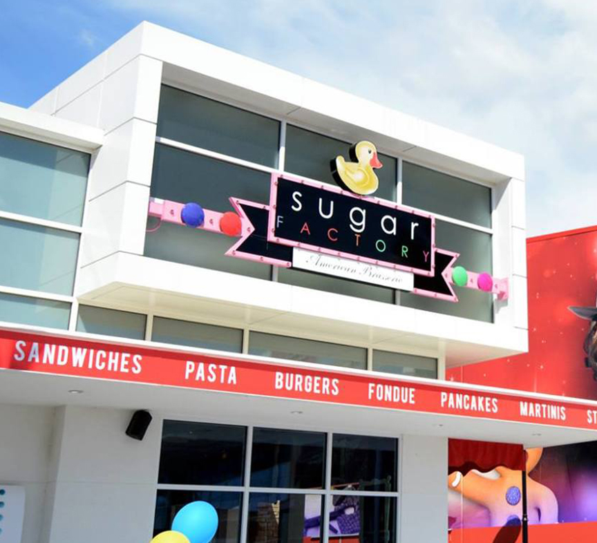 Sugar Factory American Brasserie at ICON Park in Orlando.