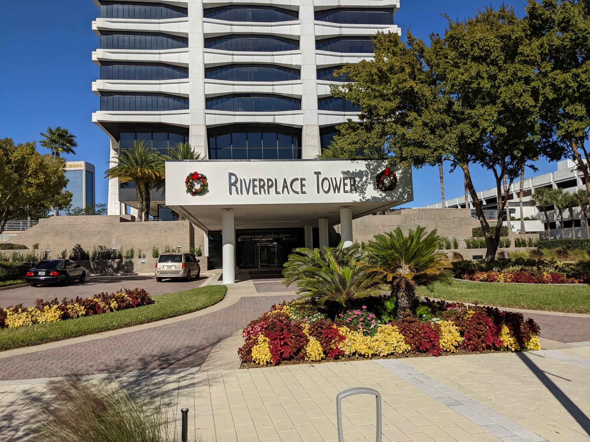 RiverPlace Tower is anchored by Ameris Bank and tenants including Rayonier Advanced Materials Inc., the Rogers Towers law firm and Macquarie Global Services (USA) LLC.