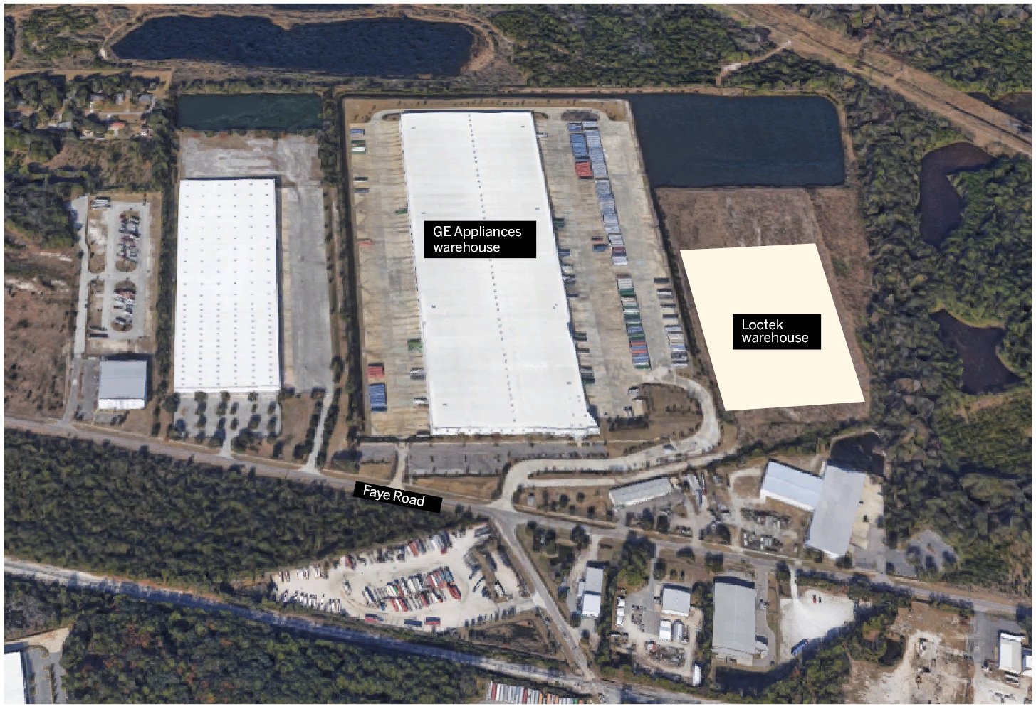 Loctek is planned at 2983 Faye Road is between New Berlin Road and Alta Drive in NorthPoint Industrial Park.