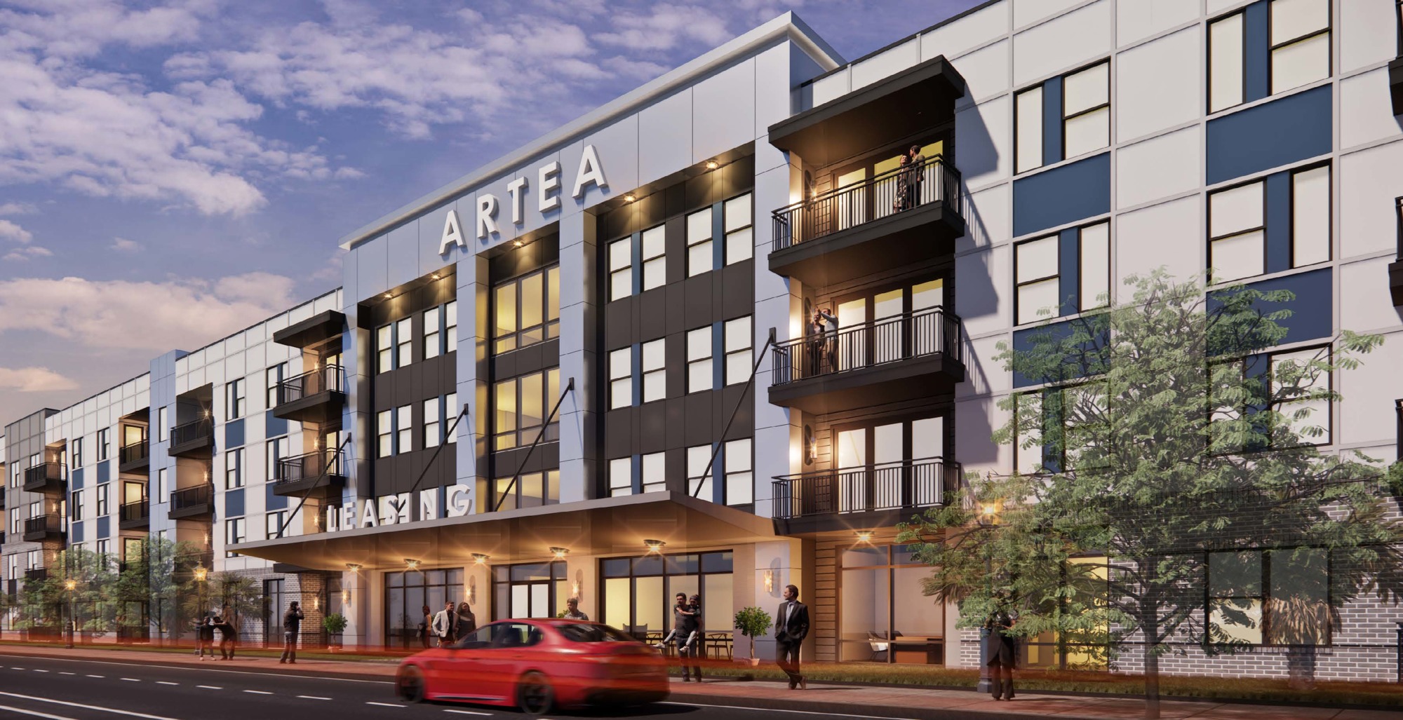 The Artea is an estimated $80 million, four-story project.