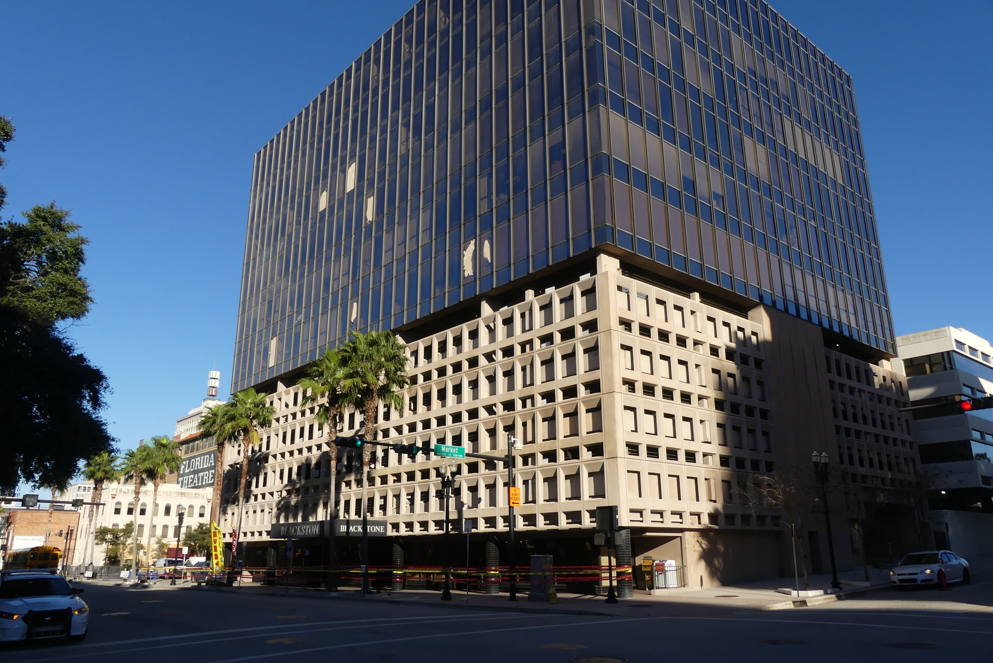 Blackstone Building  owners applied to the city Jan. 10 for a permit to replace 17 windows.