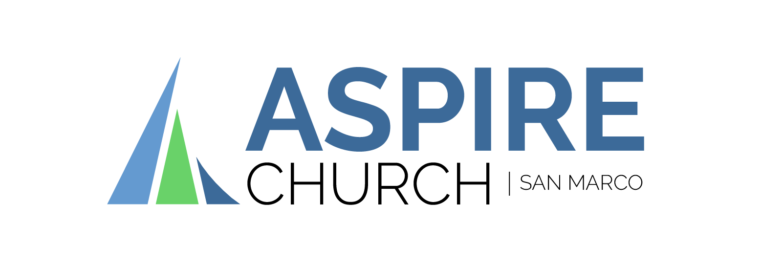 Proposed logos for Southside Baptist Church, changing to Aspire Church San Marco.