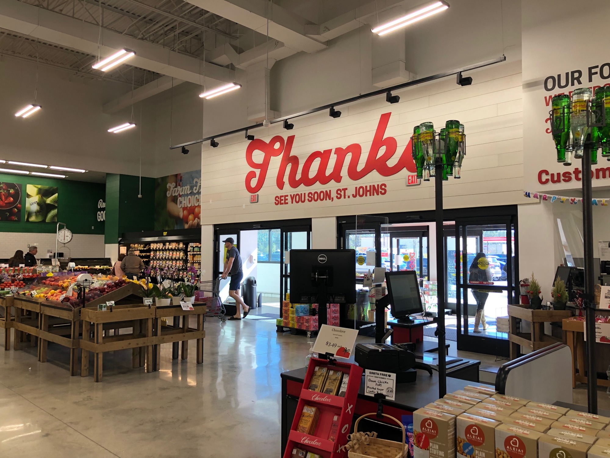 The St. Johns Earth Fare store initially opened in October 2019 and closed in February 2020. It reopened in August but is now closing.