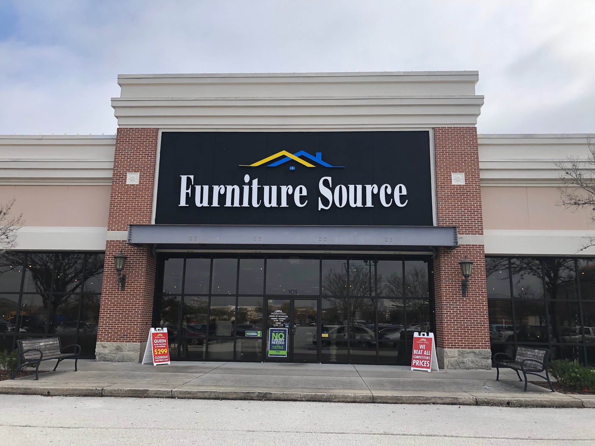 The Furniture Source store at St. Johns Town Center.